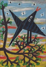 1928 Bird on a Tree